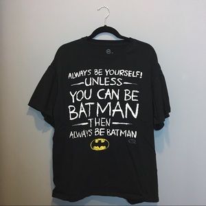 Oversized Batman tee